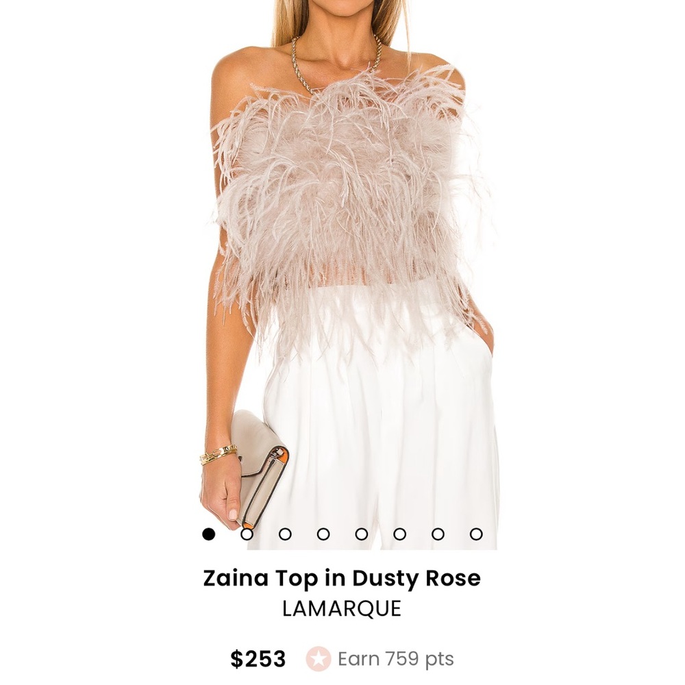 lamarque feather top